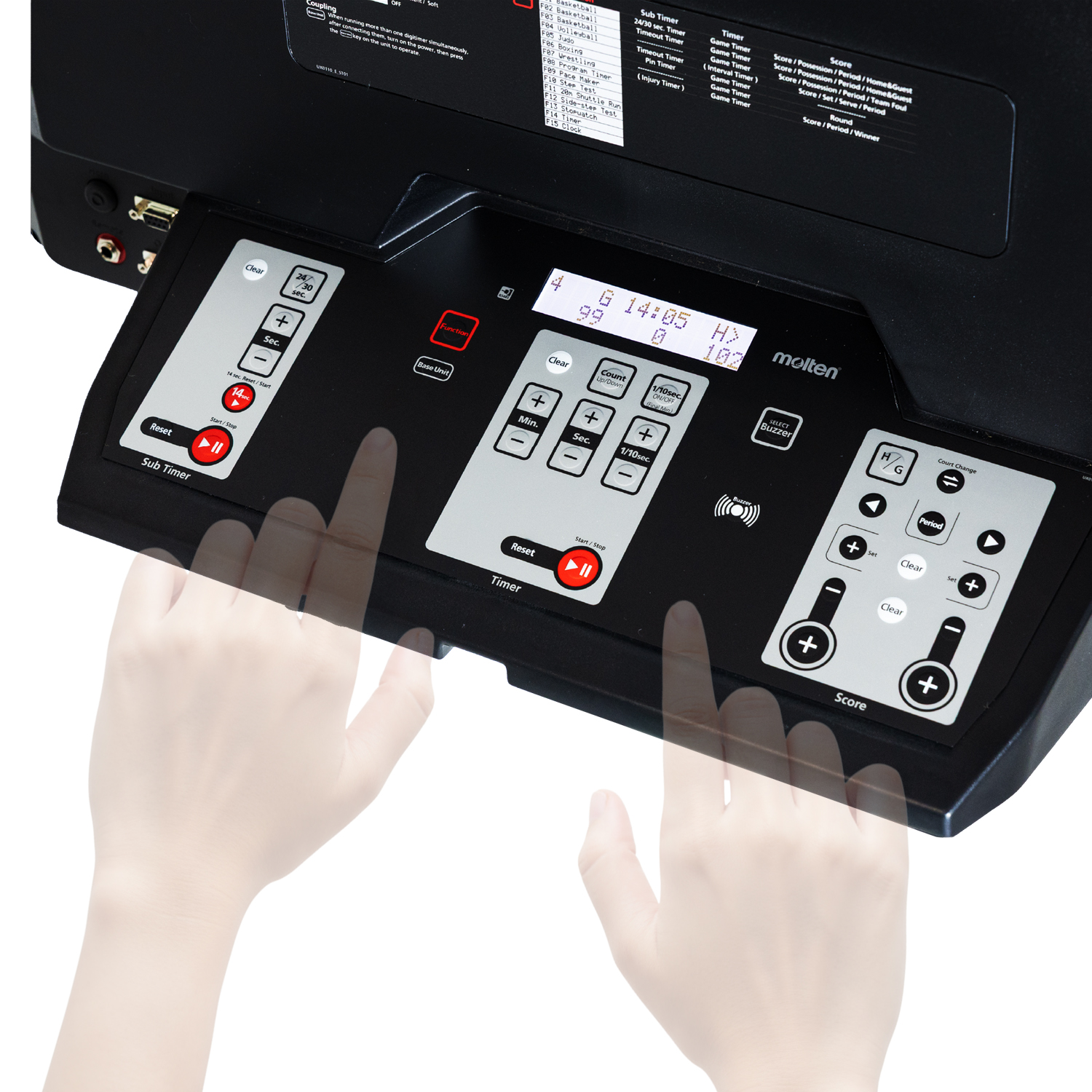 UX0110-PH Multi-Function Tabletop Digital Scoreboard, , large image number null